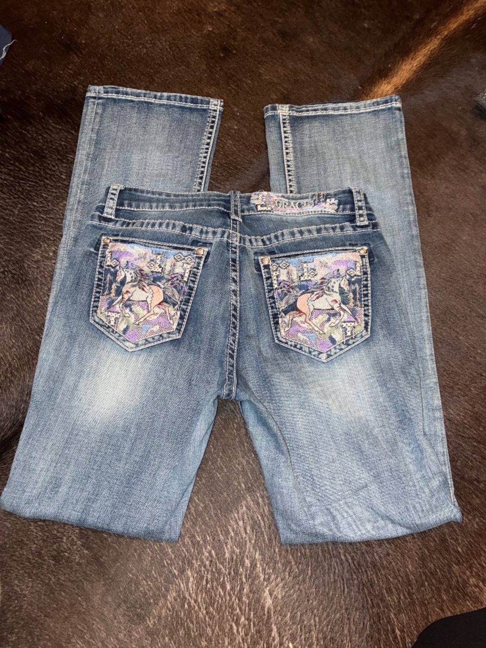 Grace in LA Bootcut Jeans - size 30